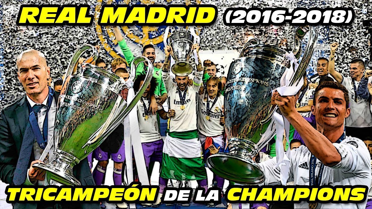 Zidane y la Liga de Campeones 2018: Su trilogía de éxitos consecutivos con el Real Madrid