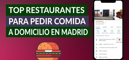 Restaurantes con servicio a domicilio en Madrid