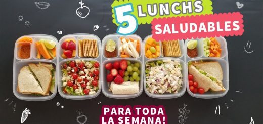 Recetas rápidas y saludables para la lonchera escolar