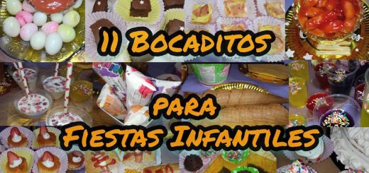 Recetas para fiestas infantiles saludables y deliciosas