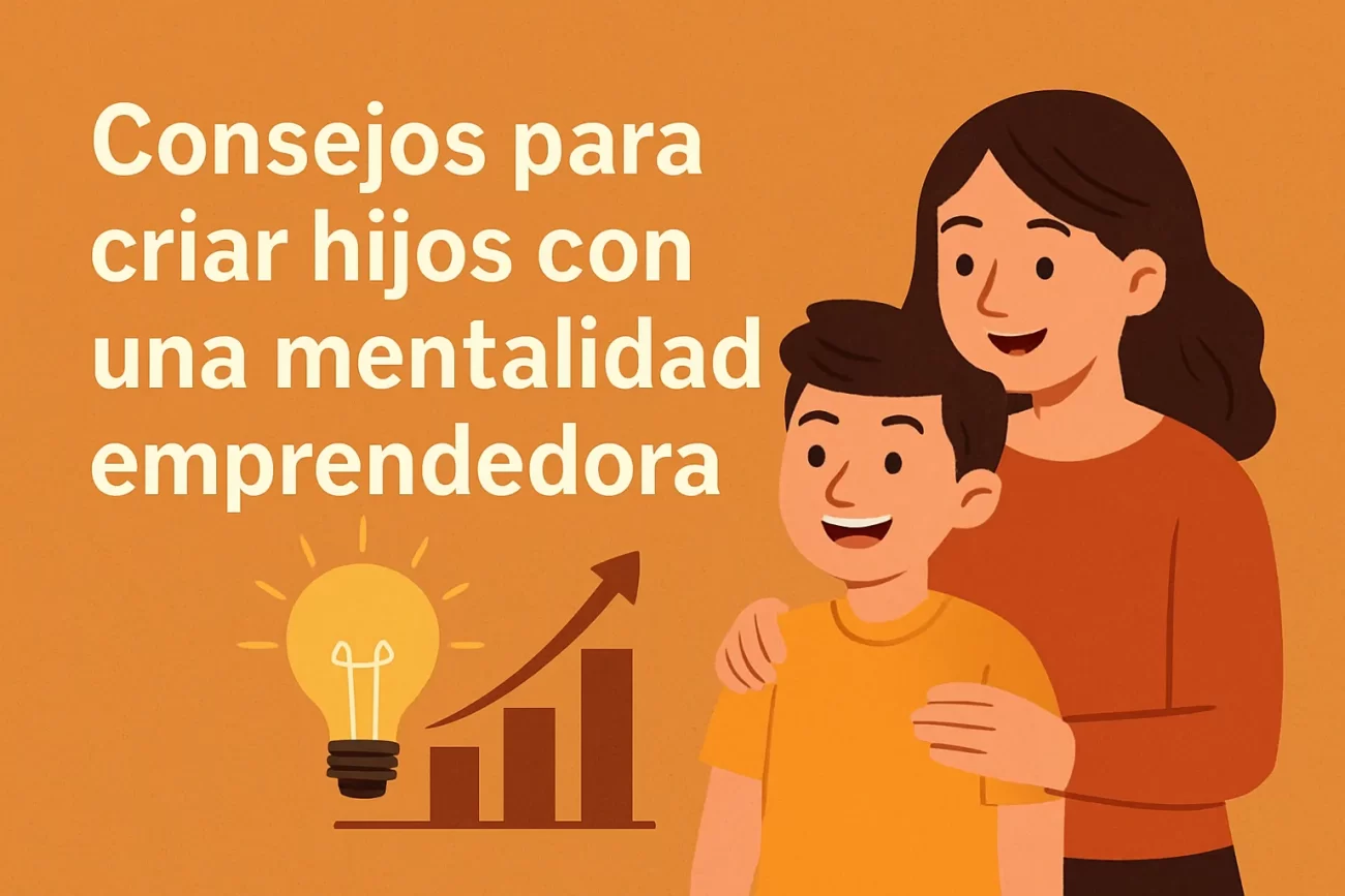 Consejos para criar hijos con una mentalidad emprendedora