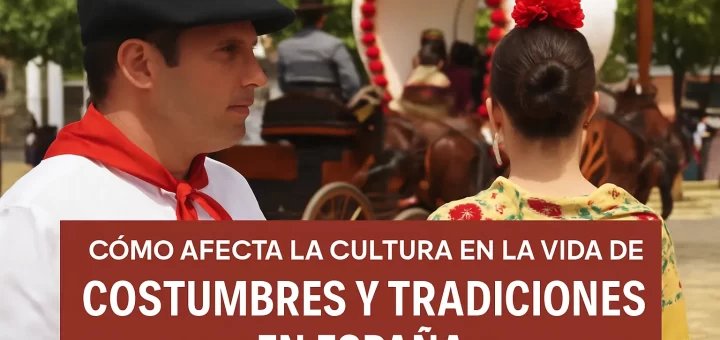 cómo afecta la cultura en la vida de Costumbres y tradiciones en España