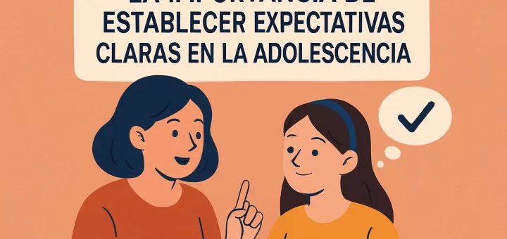 La importancia de establecer expectativas claras en la adolescencia