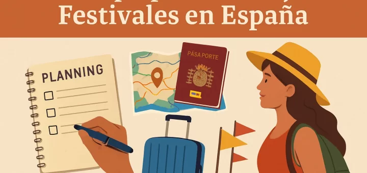 cómo preparar un viaje a Festivales en España