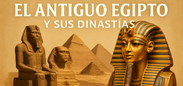 guía completa de El Antiguo Egipto y sus dinastías