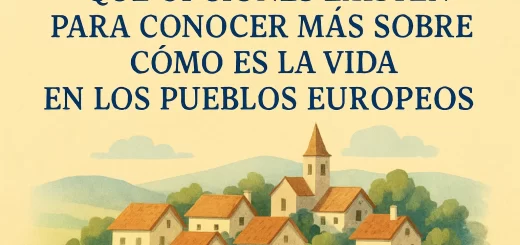 qué opciones existen para conocer más sobre Cómo es la vida en los pueblos europeos