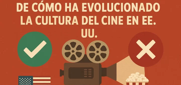 ventajas y desventajas de Cómo ha evolucionado la cultura del cine en EE.UU.