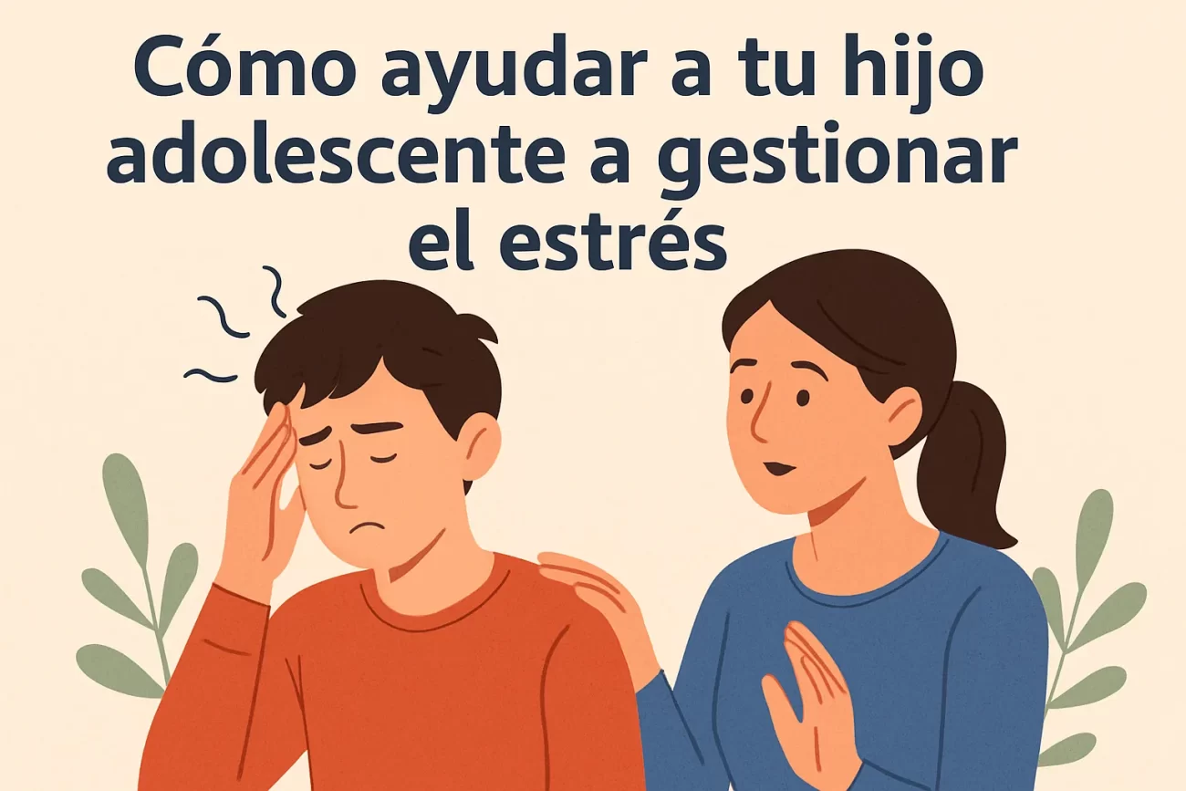 Como-ayudar-a-tu-hijo-adolescente-a-gestionar-el-estres | ABC24 Noticias Cómo ayudar a tu hijo adolescente a gestionar el estrés