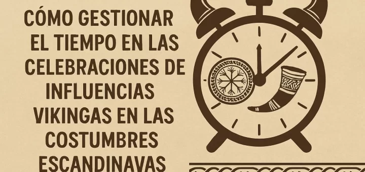 cómo gestionar el tiempo en las celebraciones de Influencias vikingas en las costumbres escandinavas