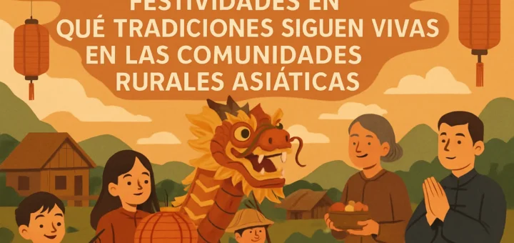 cómo se gestionan las festividades en Qué tradiciones siguen vivas en las comunidades rurales asiáticas