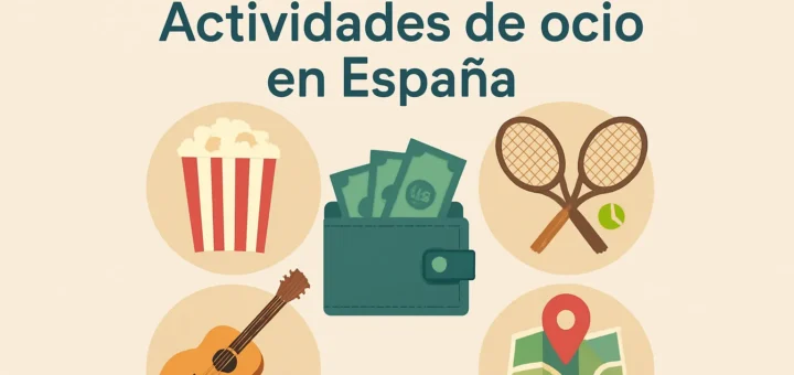 coste medio de vida en Actividades de ocio en España
