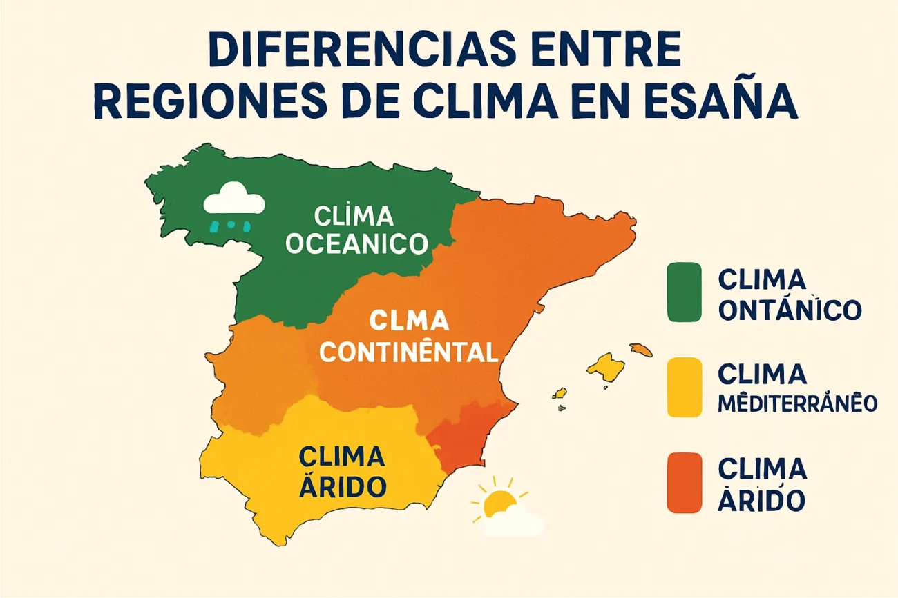 diferencias-entre-regiones-de-Clima-en-Espana | ABC24 Noticias diferencias entre regiones de Clima en España