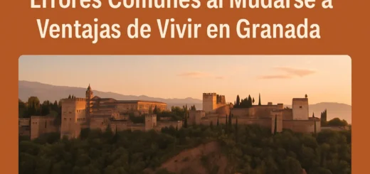 errores comunes al mudarse a Ventajas de vivir en Granada