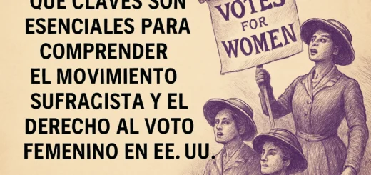 qué claves son esenciales para comprender El movimiento sufragista y el derecho al voto femenino en EE.UU.