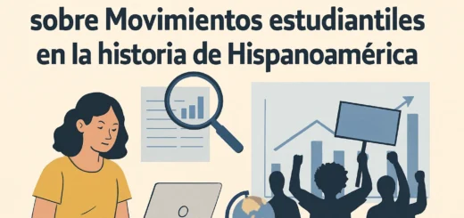 cómo encontrar estadísticas sobre Movimientos estudiantiles en la historia de Hispanoamérica