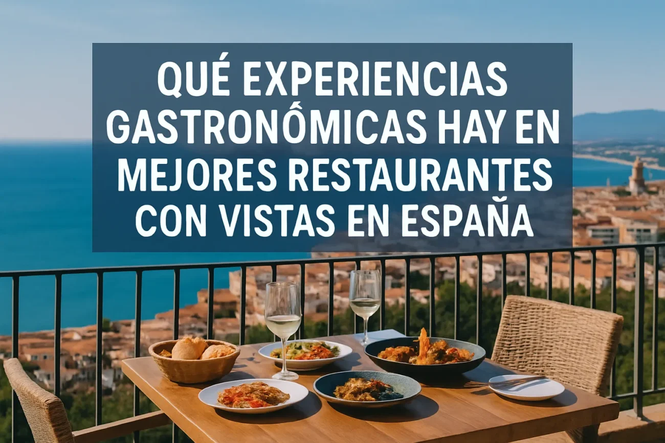 que-experiencias-gastronomicas-hay-en-Mejores-restaurantes-con-vistas-en-Espana | ABC24 Noticias qué experiencias gastronómicas hay en Mejores restaurantes con vistas en España