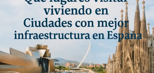 qué lugares visitar viviendo en Ciudades con mejor infraestructura en España