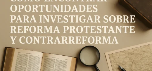 cómo encontrar oportunidades para investigar sobre Reforma Protestante y Contrarreforma