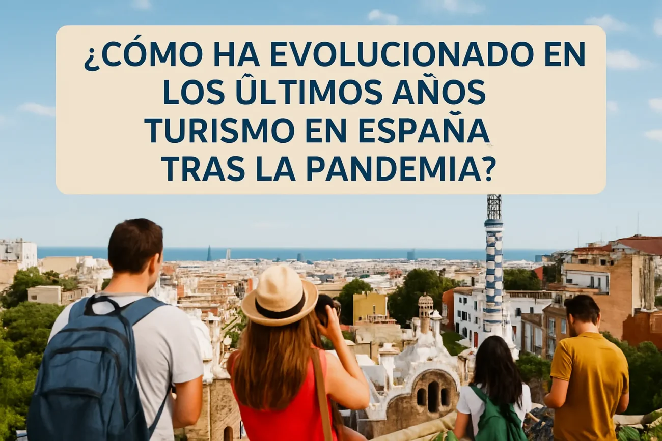 cómo ha evolucionado en los últimos años Turismo en España tras la pandemia