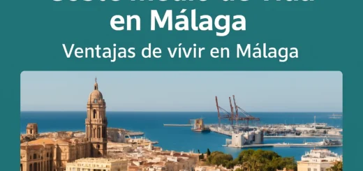 coste medio de vida en Ventajas de vivir en Málaga