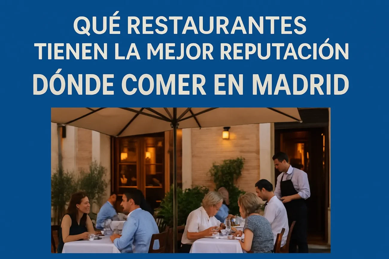 que-restaurantes-tienen-la-mejor-reputacion-en-Donde-comer-en-Madrid | ABC24 Noticias qué restaurantes tienen la mejor reputación en Dónde comer en Madrid