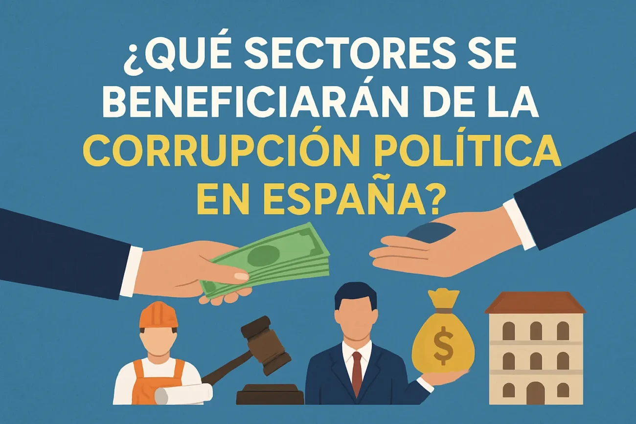 qué sectores se beneficiarán de Corrupción política en España
