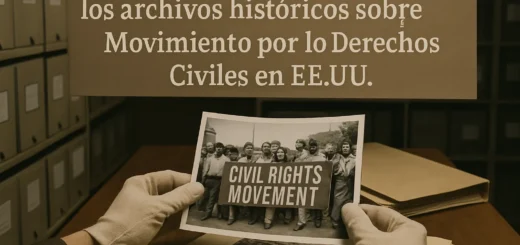 cómo se gestionan los archivos históricos sobre Movimiento por los Derechos Civiles en EE.UU.