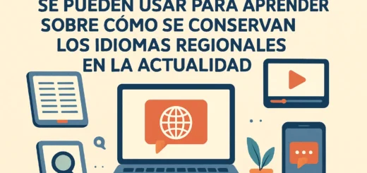 qué herramientas digitales se pueden usar para aprender sobre Cómo se conservan los idiomas regionales en la actualidad