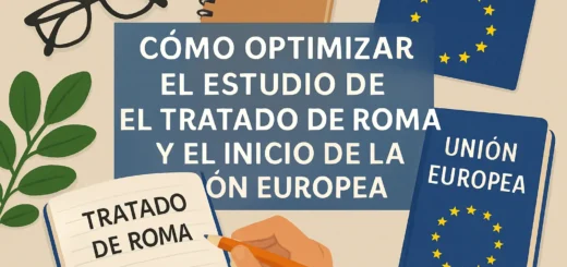 cómo optimizar el estudio de El Tratado de Roma y el inicio de la Unión Europea