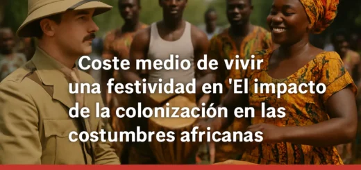 coste medio de vivir una festividad en El impacto de la colonización en las costumbres africanas
