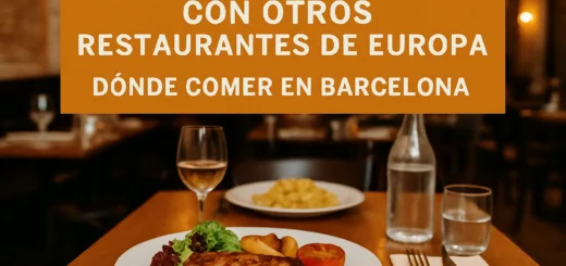 cómo se compara con otros restaurantes de Europa Dónde comer en Barcelona