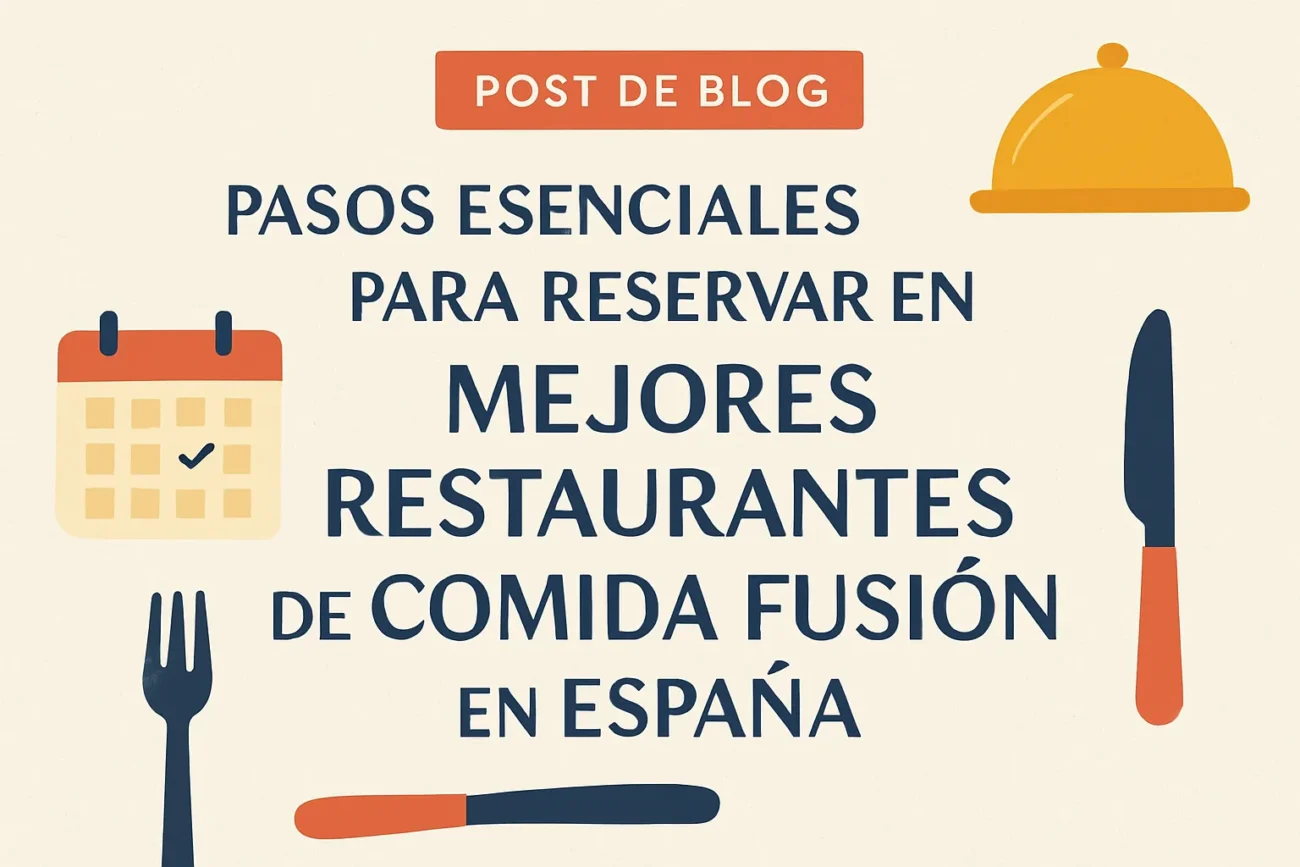pasos-esenciales-para-reservar-en-Mejores-restaurantes-de-comida-fusion-en-Espana | ABC24 Noticias pasos esenciales para reservar en Mejores restaurantes de comida fusión en España