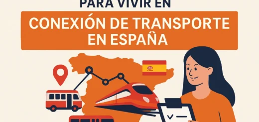 qué trámites necesitas para vivir en Conexión de transporte en España