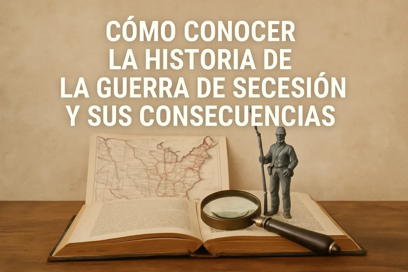 cómo conocer la historia de La Guerra de Secesión y sus consecuencias