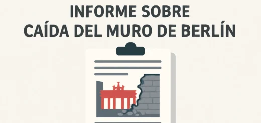 cómo estructurar un informe sobre Caída del Muro de Berlín