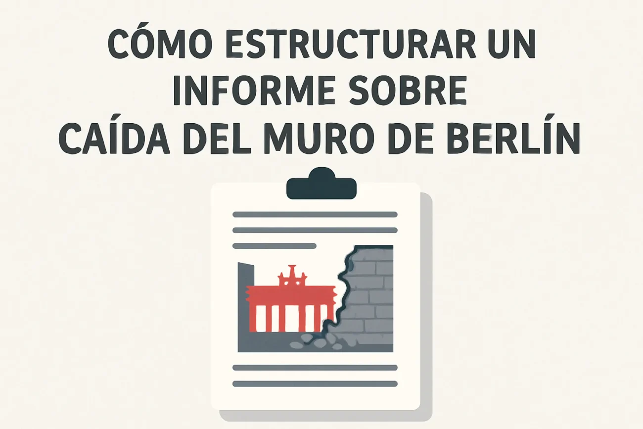 como-estructurar-un-informe-sobre-Caida-del-Muro-de-Berlin | ABC24 Noticias cómo estructurar un informe sobre Caída del Muro de Berlín