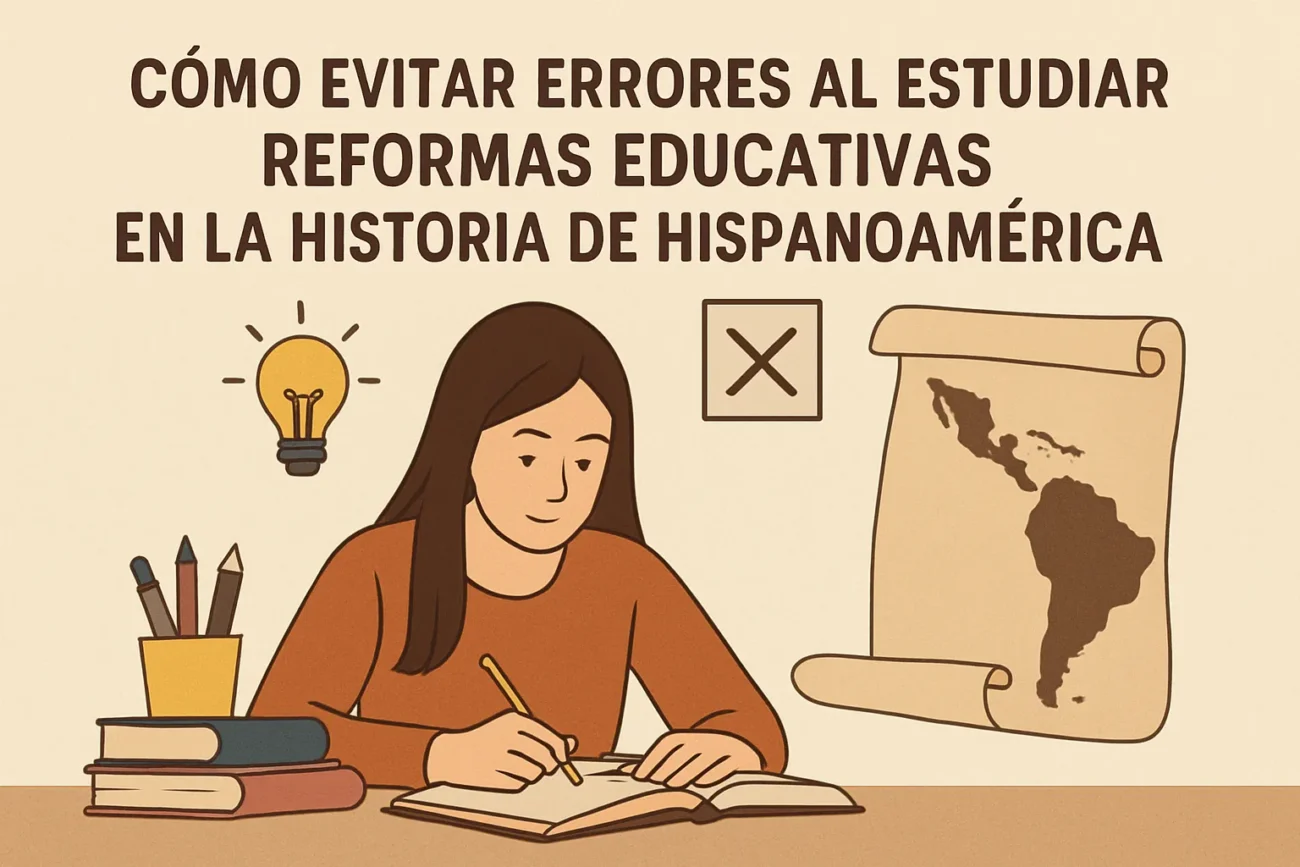 como-evitar-errores-al-estudiar-Reformas-educativas-en-la-historia-de-Hispanoamerica | ABC24 Noticias cómo evitar errores al estudiar Reformas educativas en la historia de Hispanoamérica