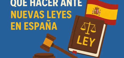 qué hacer ante Nuevas leyes en España
