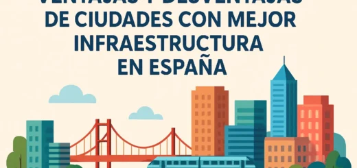ventajas y desventajas de Ciudades con mejor infraestructura en España