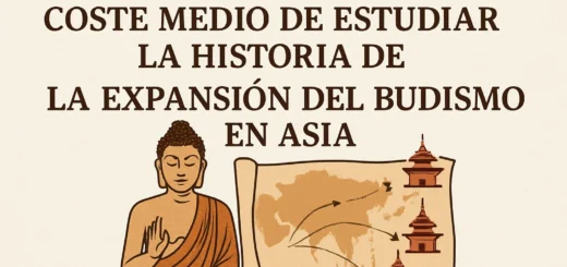 coste medio de estudiar la historia de La expansión del budismo en Asia
