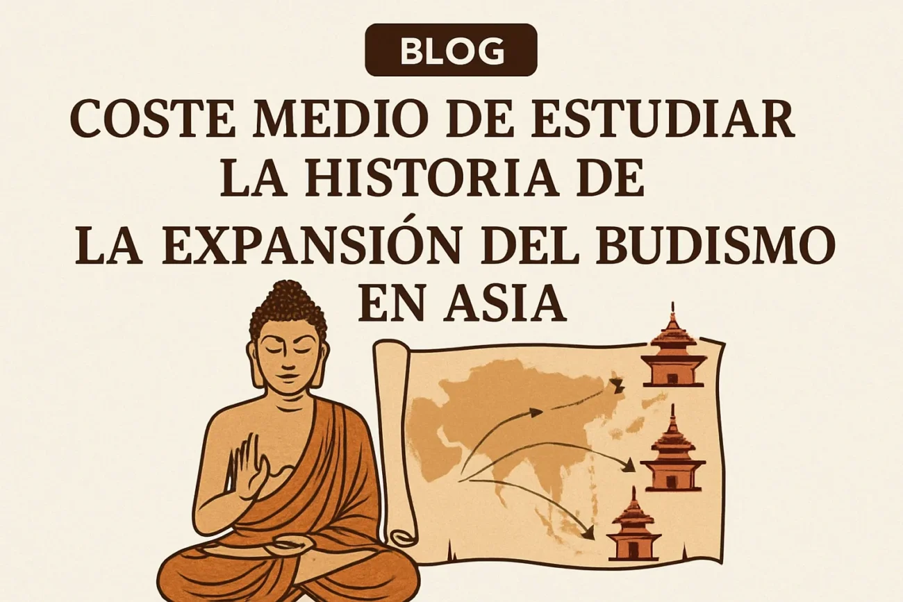 coste-medio-de-estudiar-la-historia-de-La-expansion-del-budismo-en-Asia | ABC24 Noticias coste medio de estudiar la historia de La expansión del budismo en Asia