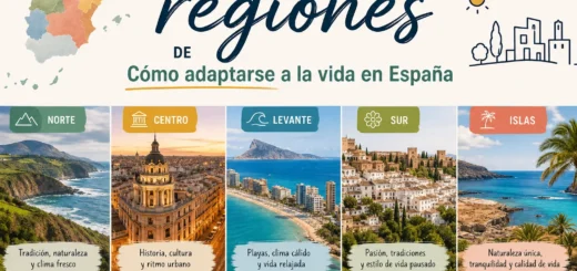 diferencias entre regiones de Cómo adaptarse a la vida en España