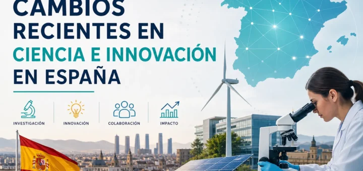 cambios recientes en Ciencia e innovación en España
