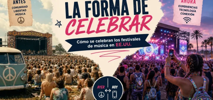 cómo ha cambiado la forma de celebrar Cómo se celebran los festivales de música en EE.UU.