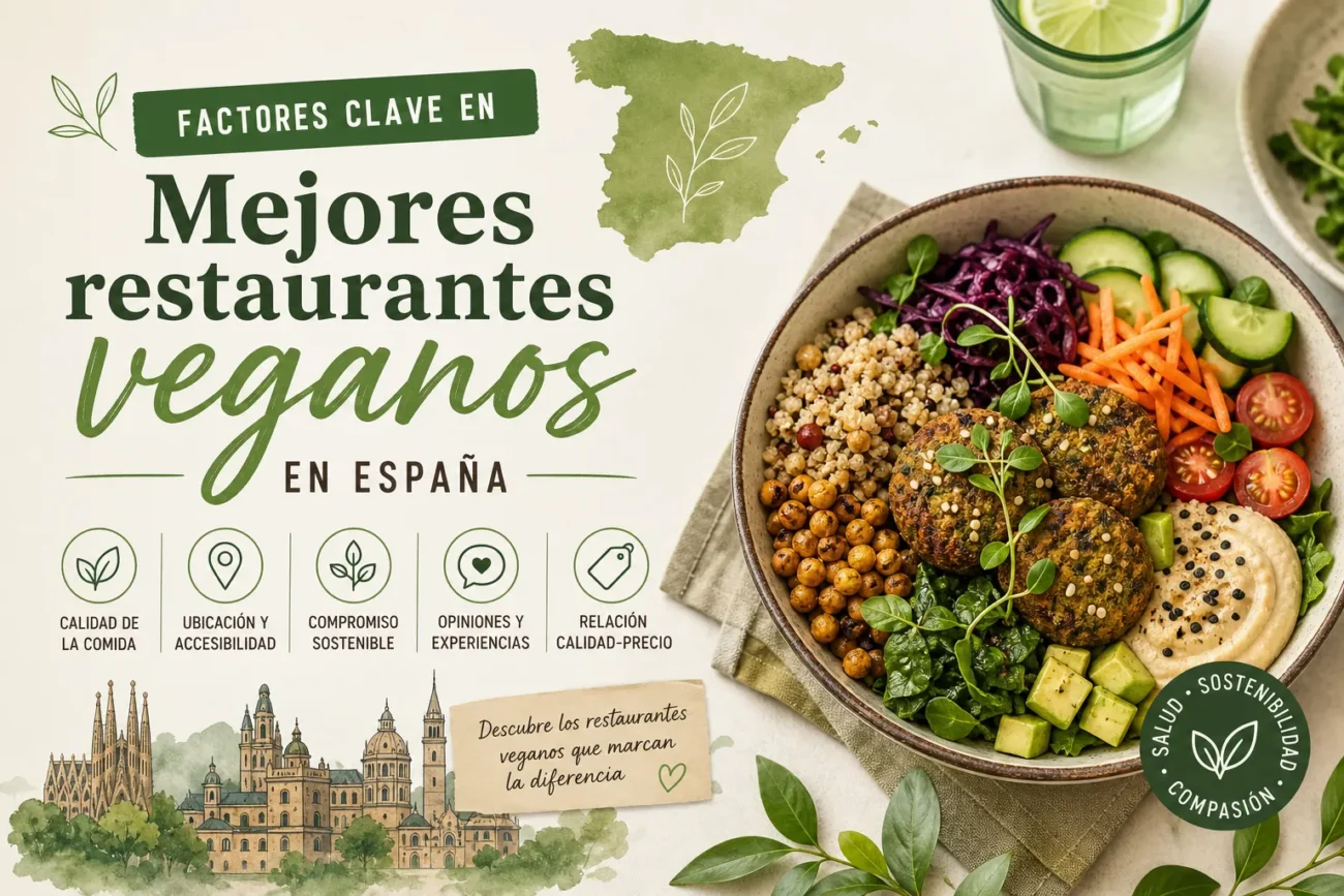 factores-clave-en-Mejores-restaurantes-veganos-en-Espana | ABC24 Noticias factores clave en Mejores restaurantes veganos en España
