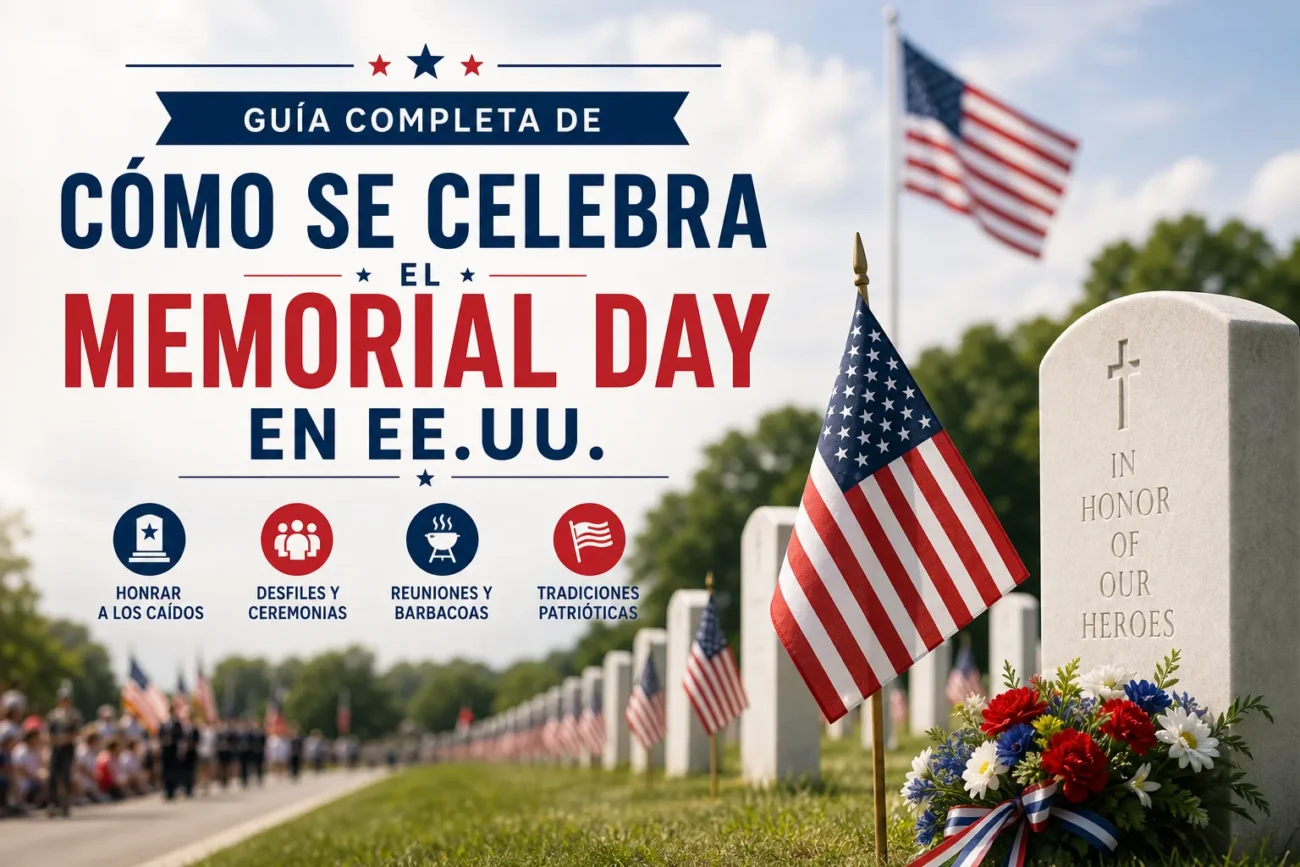 guía completa de Cómo se celebra el Memorial Day en EE.UU.