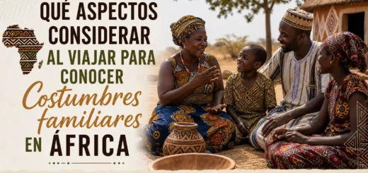 qué aspectos considerar al viajar para conocer Costumbres familiares en África