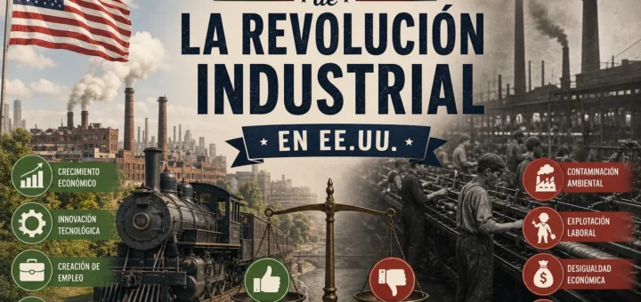 ventajas y desventajas de La Revolución Industrial en EE.UU.