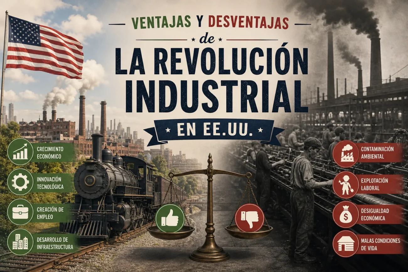 ventajas-y-desventajas-de-La-Revolucion-Industrial-en-EEUU_ | ABC24 Noticias ventajas y desventajas de La Revolución Industrial en EE.UU.