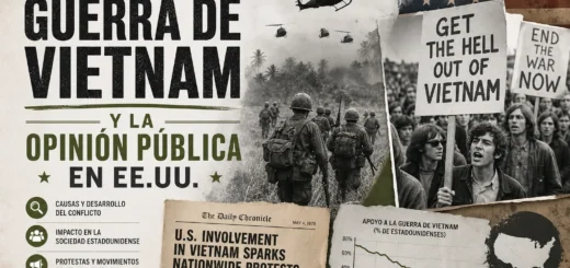 análisis detallado sobre Guerra de Vietnam y la opinión pública en EE.UU.